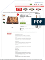 Designer Wooden Chess Board Handicraft Gift - 115 by Pioneerpragati - (Product Code-Pgt4hcf115)