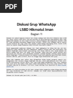 Download Grup WhatsApp LSBD HI-Bagian 11 by Widjojo Salim SN321714498 doc pdf