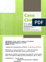 Caso Clinico Oncologia Ginecologica