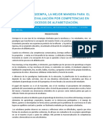 La Didáctica Geempa, La Mejor Manera Para El Logro de La Evaluación Por Competencias en Los Procesos de Alfabetización