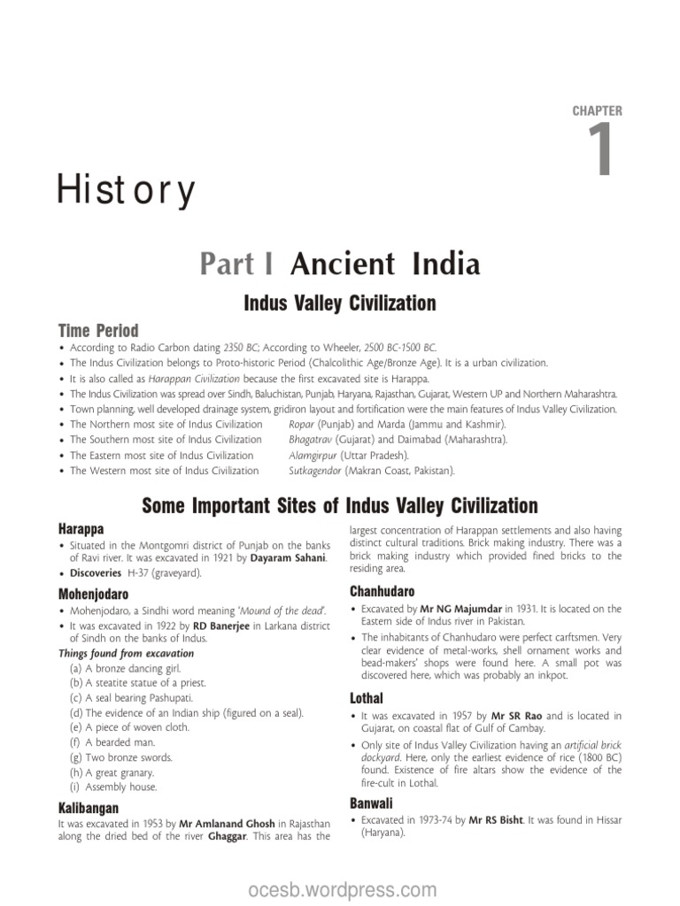 Ancient India History - Watermark PDF | PDF