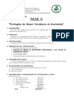 Programa Patologías de MAyor Incidencia en Guatemala Segundo Semestre 2016