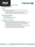 Software Engineering Assignmnet