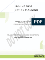 Operations (Revised) -Machineshop Production and Planning-hemant Nagare