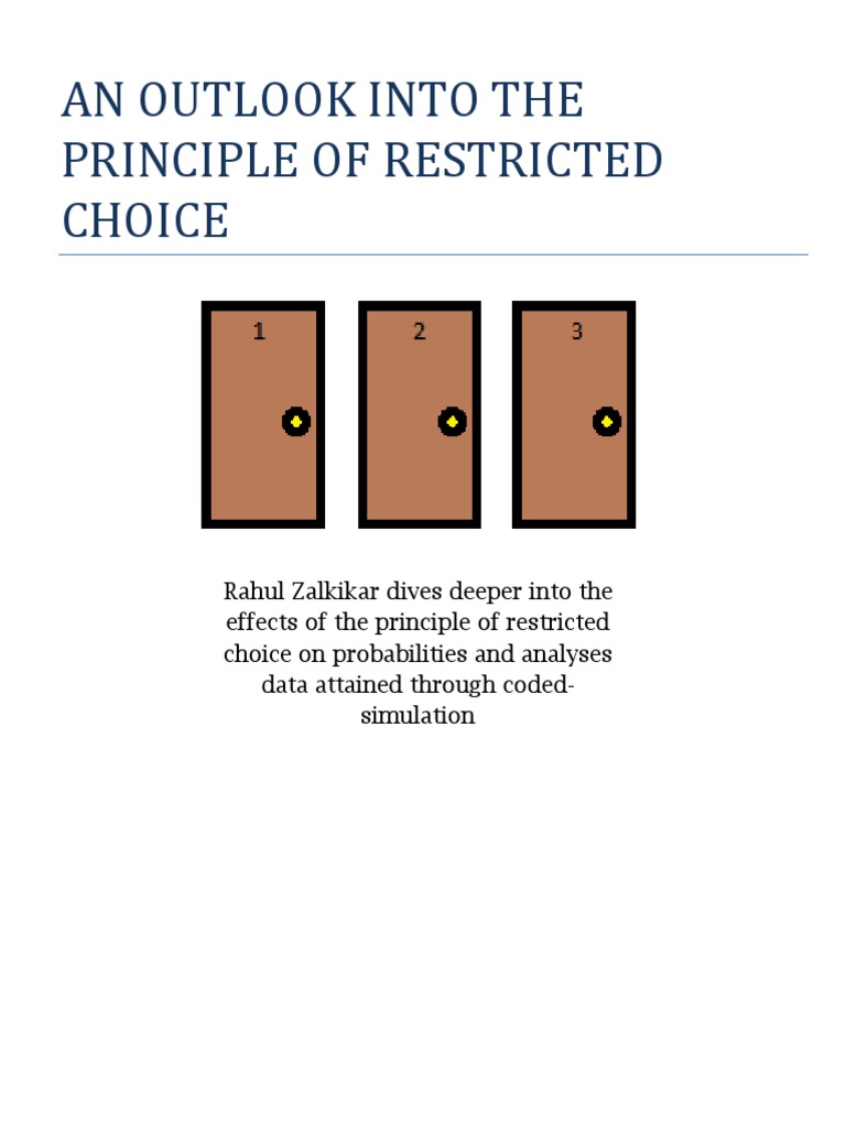 Probability Insights for Puzzle Enthusiasts | PDF | Cognitive Science ...
