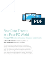 Four Data Threats in a Post-PC World
