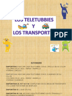 Cuento Teletubbies Transportes Manipulable