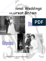 Traditional Weddings in Great Britain: Created by Val Jones With Acknowledgements To Scran