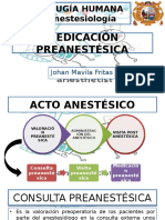 Medicación Preanestésica