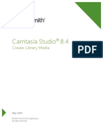 Create Camtasia Studio 8.4 Library Media PDF