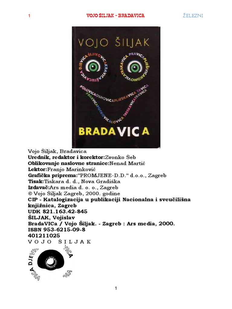 Vojo Šiljak - Bradavica PDF | PDF
