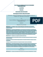 Ley para La Creación Del Plan Integral de Abordaje de Consumos Problemáticos (26.9342014)