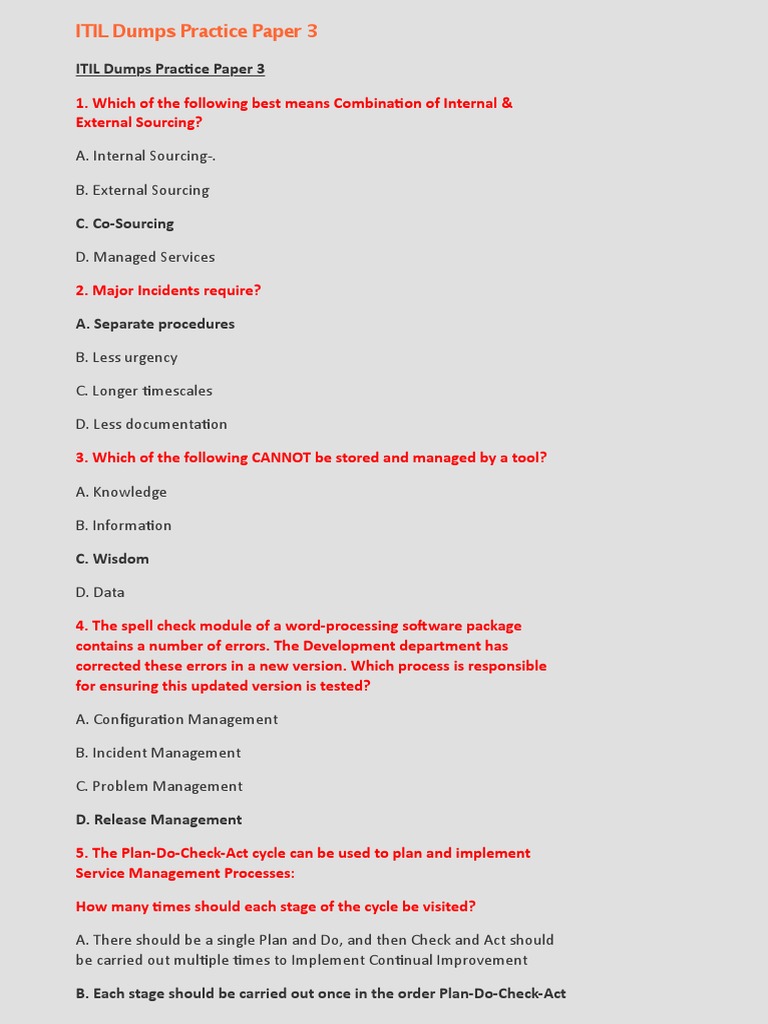 ITIL PDF