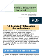 Dialéctica de La Educación y Sociedad-Presentación