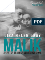 Lisa Helen Gray - Carter Brother 1 - Malik PDF