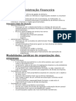 Administração Financeira - Guia Completo