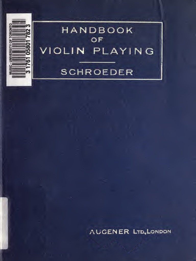 Handbookofviolin00schruoftpdf Violin String Instruments - 