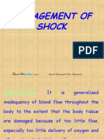 Management of Shock Oral Surgery