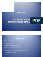 Tema 05 Transistores Bipolares Polarizacion (B)