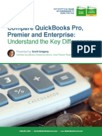 Differences Between QuickBooks Pro Premier and Enterprise