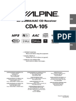 Alpine CDA-105 - EN