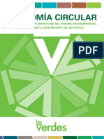 ECONOMIA CIRCULAR. Cómo Mantenerse Dentro de Los Límites Ecosistémicos Con Equidad y Satisfacción de Derechos.