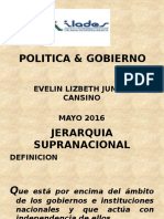 JERARQUIA SUPRANACIONAL