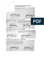 Taller Examen Final Flexión y Cortante en Vigas
