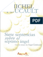 Foucault Michel - Siete Sentencias Sobre El Septimo Angel.pdf