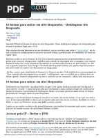 Download 10 Formas Para Entrar Em Sites Bloqueados - Desbloquear Site Bloqueado by Magali Arantes SN321778589 doc pdf