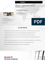 Modul 1 - Ruang Lingkup Pemasaran Strategik - YW PDF