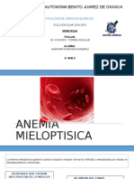 Anemia Mieloptisica