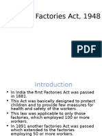 The Factories Act 1948 NEW