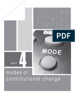 Modes of Changing the Philippine Constitution