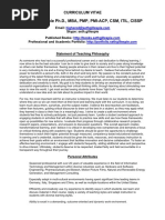 Seth J. Gillespie PH.D., MBA, PMP, PMI-ACP, CSM, ITIL, CISSP