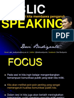 Materi Public Speaking Untuk Mahasiswa