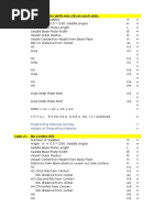 Fireproof Area and Weight Calculation