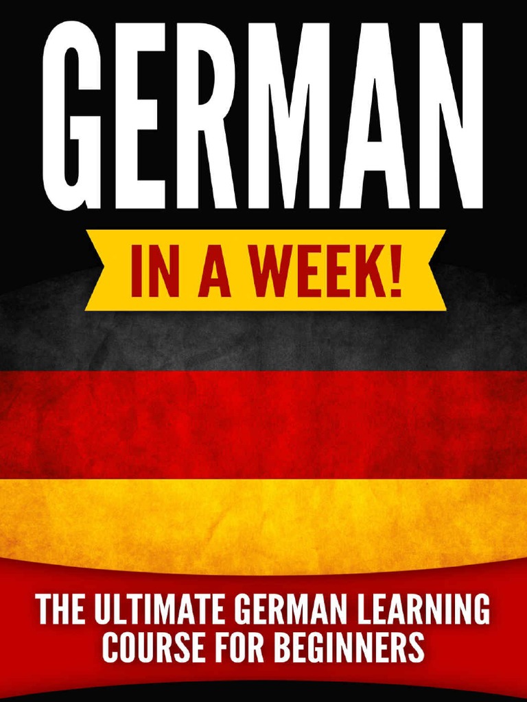 German - German in A Week! - Language Guru | PDF | Grammatical Gender ...