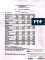 O - I - I/ Price List Ot, L/RV) LGN Ctnu JTL N: RS (Is 8887:1995