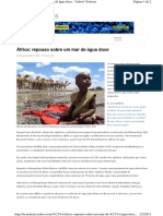 Africa Repouso Sobre Um Mar de Agua Doce