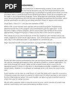 Event Driven Programming