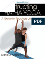 Ambrosini, Diane M-Instructing Hatha Yoga, 2E-Human Kinetics (2015) PDF