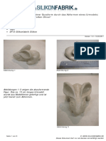 Anleitung Zur Herstellung Einer Silikon Giessform