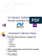 Generic Collections: Microsoft Certification Exam 70-486