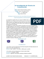 Normas o Reglas de Uso de Letras Del Abecedario, Principalmente Consonantes