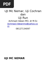 Download Uji Mc Nemar-cochran-run 1 by Ulquiorra Schiffer SN321832100 doc pdf