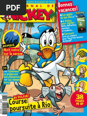 Journaldemickey Com Calendrier 2023 Le Journal De Mickey N°3347 - 10 Août 2016 | Pdf | Pokémon Go | Avatar  (Film De 2009)