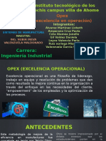 Opex Excelencia de Operacion