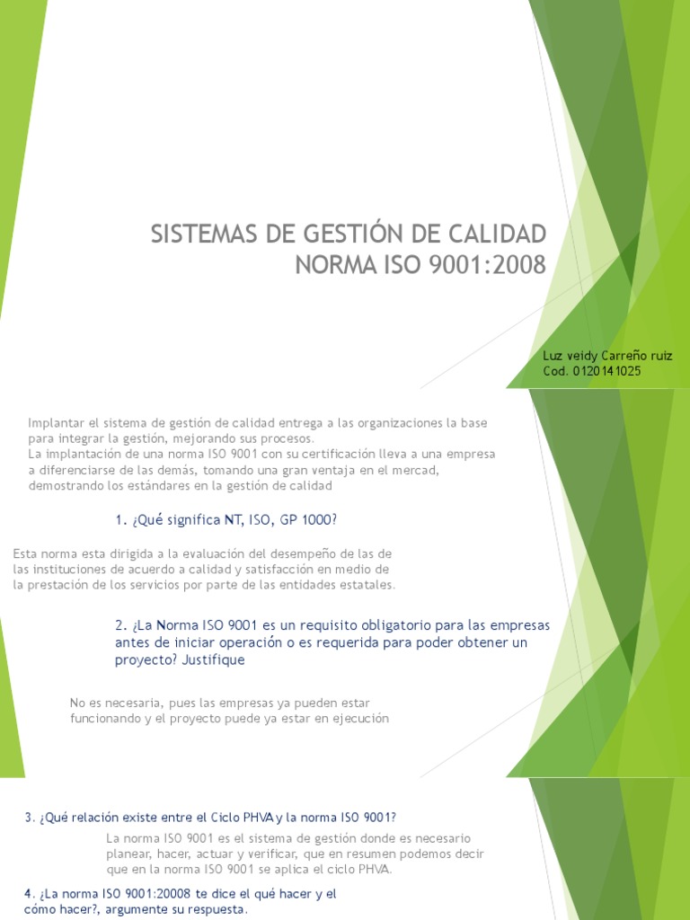 Iso PDF | PDF | Calidad (comercial) | Business