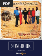 Songbook - Mapa Da Mina - FUndo de Quintal
